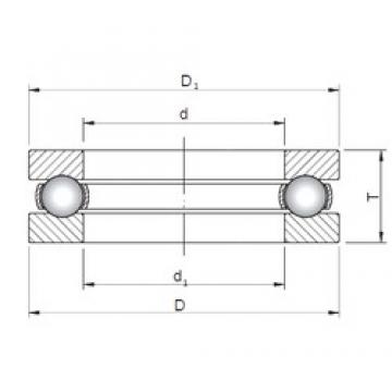 ISO 51424 thrust ball bearings