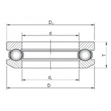 ISO 53309 thrust ball bearings