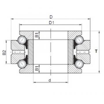 ISO 234411 thrust ball bearings