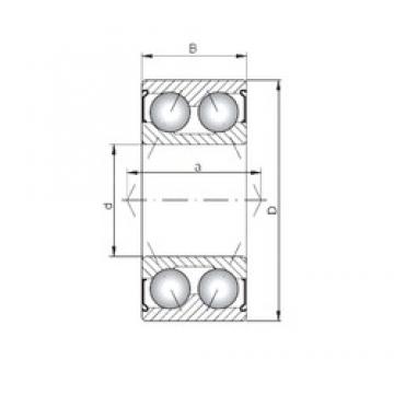 ISO 3302 ZZ angular contact ball bearings