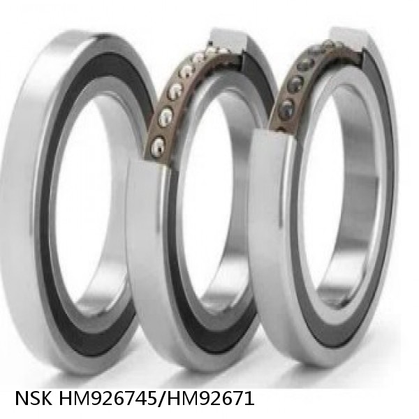 HM926745/HM92671 NSK Double direction thrust bearings