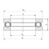ISO 51311 thrust ball bearings #3 small image