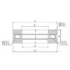 ISO 81117 thrust roller bearings #3 small image