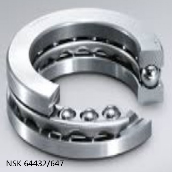 64432/647 NSK Double direction thrust bearings