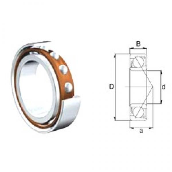 50 mm x 90 mm x 20 mm  50 mm x 90 mm x 20 mm  ZEN 7210B-2RS angular contact ball bearings #3 image
