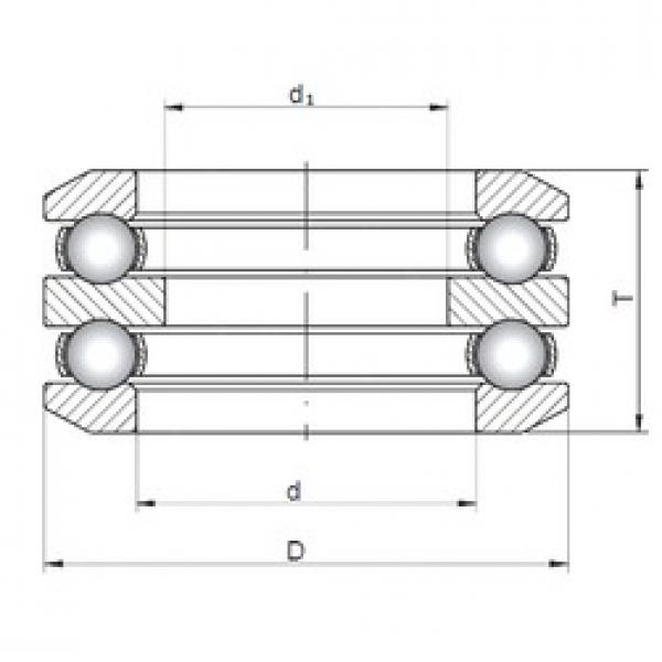 ISO 54316 thrust ball bearings #3 image