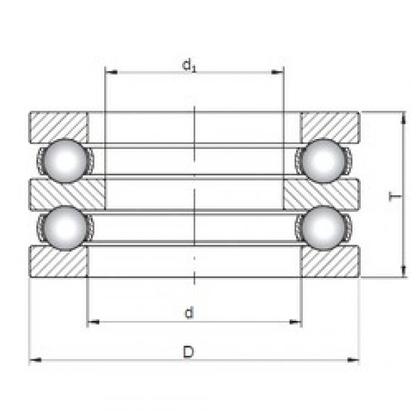 ISO 52232 thrust ball bearings #3 image