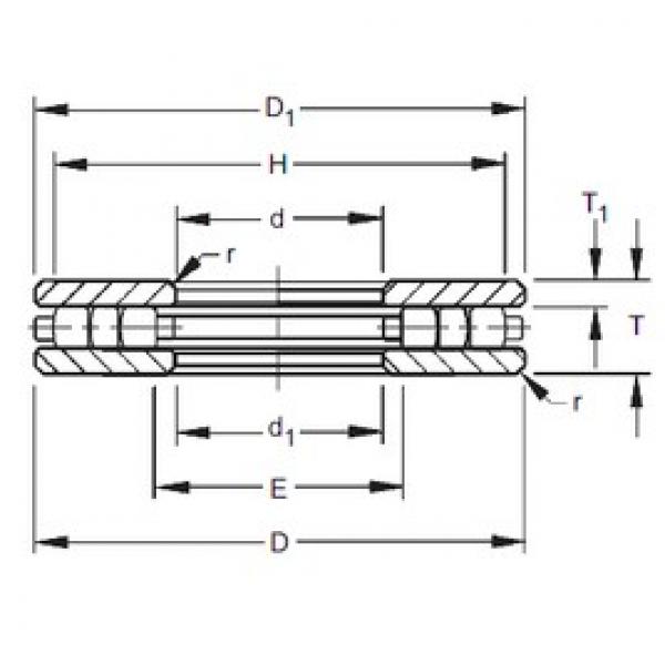 Timken 40TP115 thrust roller bearings #3 image