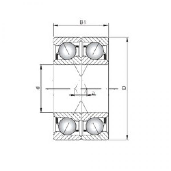 ISO 7001 BDF angular contact ball bearings #3 image