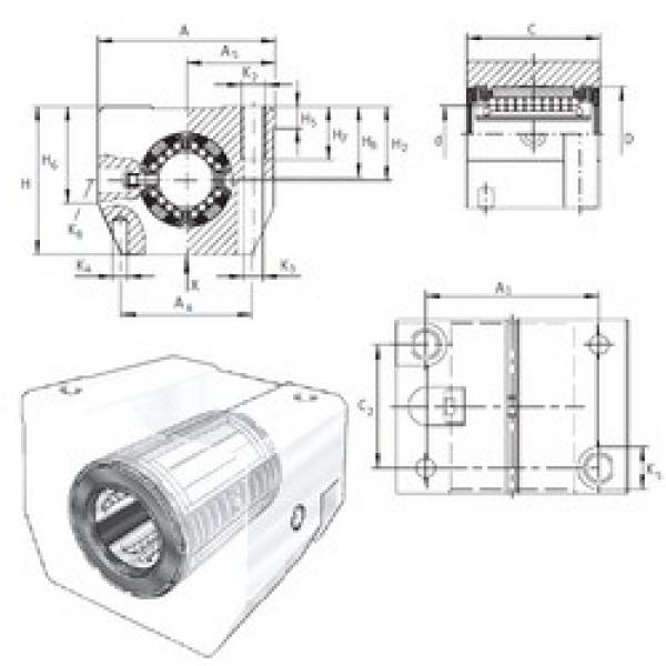 INA KGSNG20-PP-AS linear bearings #3 image