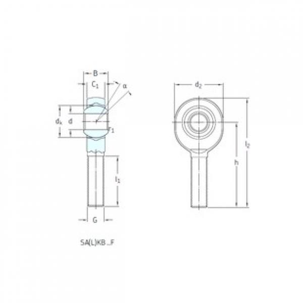 SKF SALKB10F plain bearings #3 image