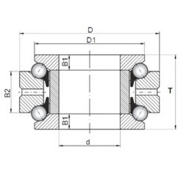 ISO 234408 thrust ball bearings #3 image