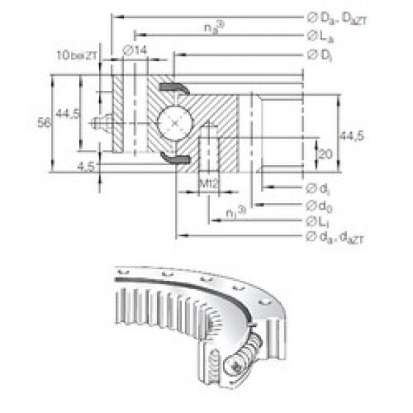 INA VSI 20 1094 N thrust ball bearings #3 image