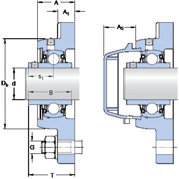 SKF FYWR 1.1/4 AYTHR bearing units #3 image