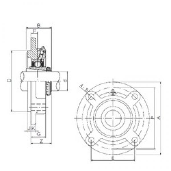 70 mm x 170 mm x 78 mm  70 mm x 170 mm x 78 mm  ISO UKFC216 bearing units #3 image