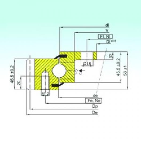 ISB EBL.20.1094.200-1STPN thrust ball bearings #3 image