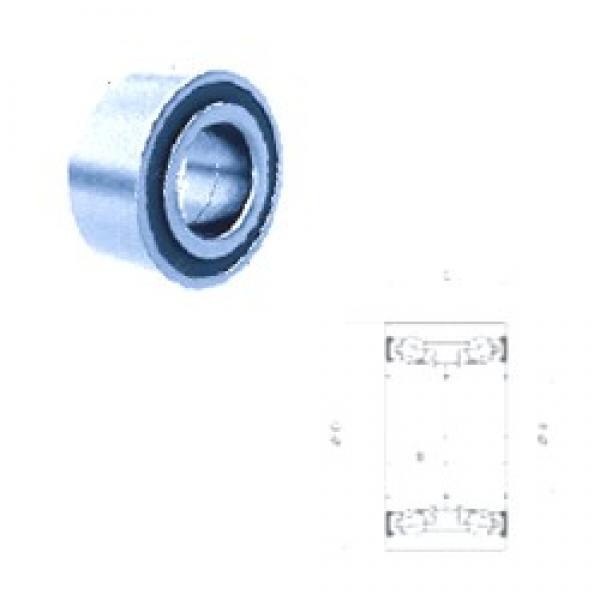 39 mm x 68 mm x 37 mm  39 mm x 68 mm x 37 mm  PFI PW39680037CSHD angular contact ball bearings #3 image