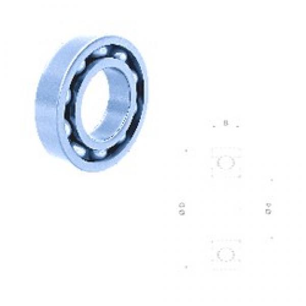 25 mm x 62 mm x 24 mm  25 mm x 62 mm x 24 mm  Fersa 62305-2RS deep groove ball bearings #3 image