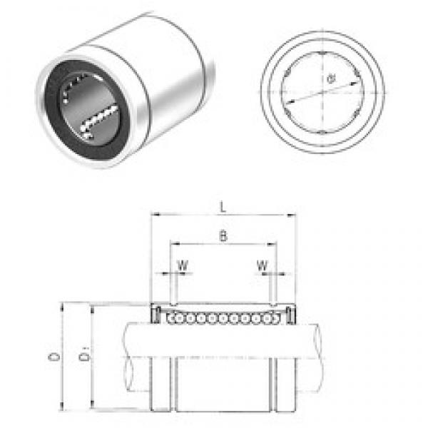 80 mm x 120 mm x 105,5 mm  80 mm x 120 mm x 105,5 mm  Samick LM80UU linear bearings #3 image