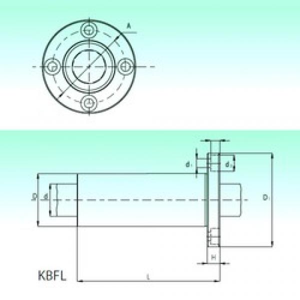 NBS KBFL 40 linear bearings #3 image