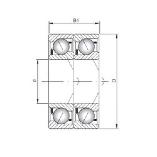 ISO 7030 ADT angular contact ball bearings #3 image