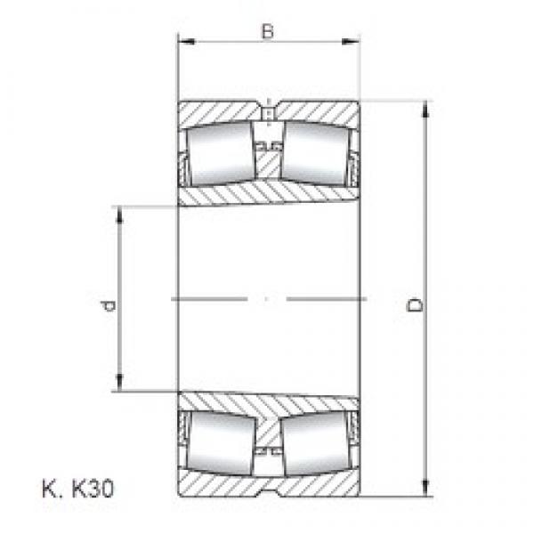 460 mm x 680 mm x 163 mm  460 mm x 680 mm x 163 mm  ISO 23092 KW33 spherical roller bearings #3 image
